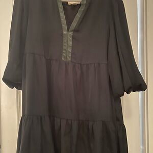 Chic Black Tunic Dress